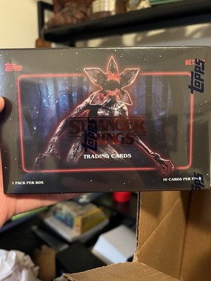 Topps 2025 Stranger Things Hobby Box New Sealed