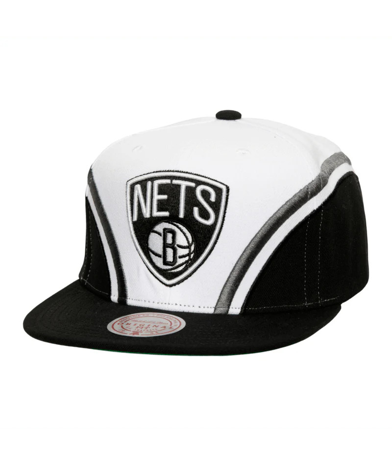 Mitchell - Ness Mens NBA Overhead Snapback Hat-BNE-WHIT 7790₽