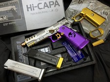 Tokyo Marui Hi-Capa Xtreme .45 Gas Blowback Black Airsoft Pistol