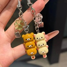 Kawaii Keychain - Cute Bear Pendant for Schoolbag  - Cartoon Style