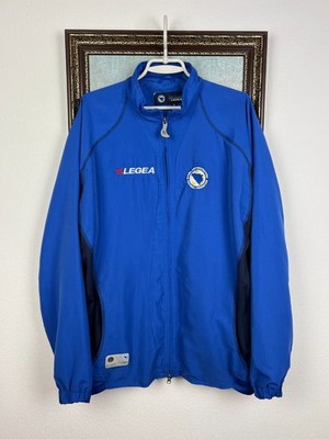 Vintage 2000's Legea Bosnia And Herzegovina Football Jacket Track Top Size XL