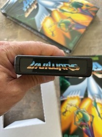Atari 7800 UniWars Homebrew. Discontinued Complete In Box  Ultra Rare!