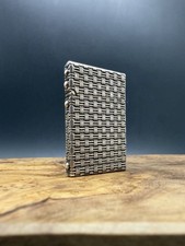 Vintage LANG Sterling Silver Lighter - Basketweave Lift-Arm - Tiffany & Co. Era