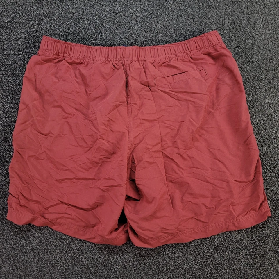 LL Bean Swim Trunks Men XL Red Brief Lined Shorts Swimming Outdoor Nature 8" - Image 2 of 4