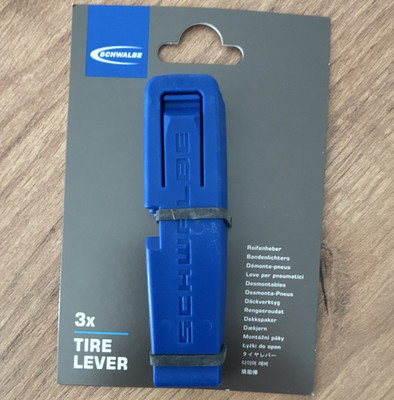 Schwalbe Tire Lever Reifenheber Set 3er Kunststoff Blau für Reifen & Schläuche