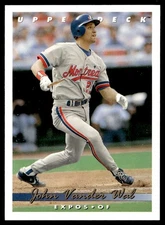 1993 Upper Deck John Vander Wal Montreal Expos #619