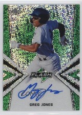 2019 Leaf Flash Green 10/15 Greg Jones #BA-GJ1 Auto nd3