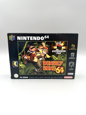 Donkey Kong 64 (ohne Expansion Pak) N64 OVP CIB Zustand: Gut