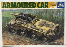 Italeri Model Kit - German Armoured Car Sd.Kfz 234/3 #234 - Complete!