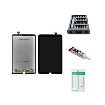 Samsung Galaxy Tab E 9.6 Display schwarz - Premium-Set Versand aus Deutschland