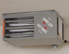Modine HD60AS0111FBAN HD60 Hot Dawg Natural Gas Power Vented Heater (60,000 BTU)