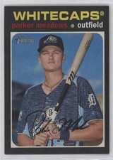 2020 Topps Heritage Minor League Edition Flip Stock Parker Meadows #97 0x1j
