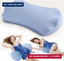 Lumbar Pillow for Sleeping, Lumbar Support Pillow for Bed for Back Pain