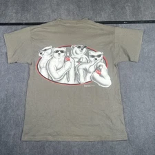 Vintage 1996 Coca Cola Polar Bear Sunglasses Mens XL Single Stitch T-Shirt US