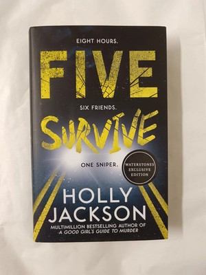Five Survive by Holly Jackson *SIGNED Waterstones Exclusive Edition*