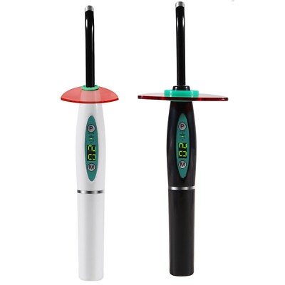 Dental LED Curing Light Lamp Wireless Cordless Resin Cure 5W 2000MW FDA LA-400
