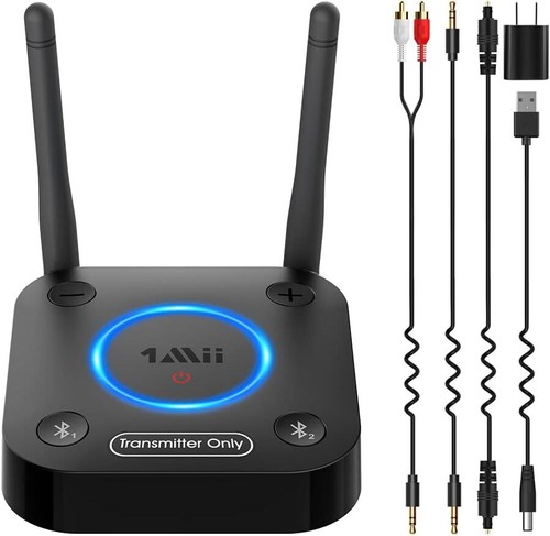 1Mii B06TX Bluetooth 5.2 Transmitter for TV to Wireless Headphone/Speaker, Bluet - Picture 8 of 8