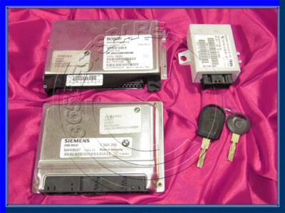 BMW 3 5 7er E46 E39 E38 2.3i M52 Motor DME MS42 EGS EWS4.3 SCHLÜSSEL ECU SET