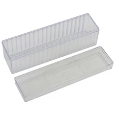 Transparent PC Coin Storage Case 20 Slab Coin Holder for PCGS NGC PCCB PMGab Box