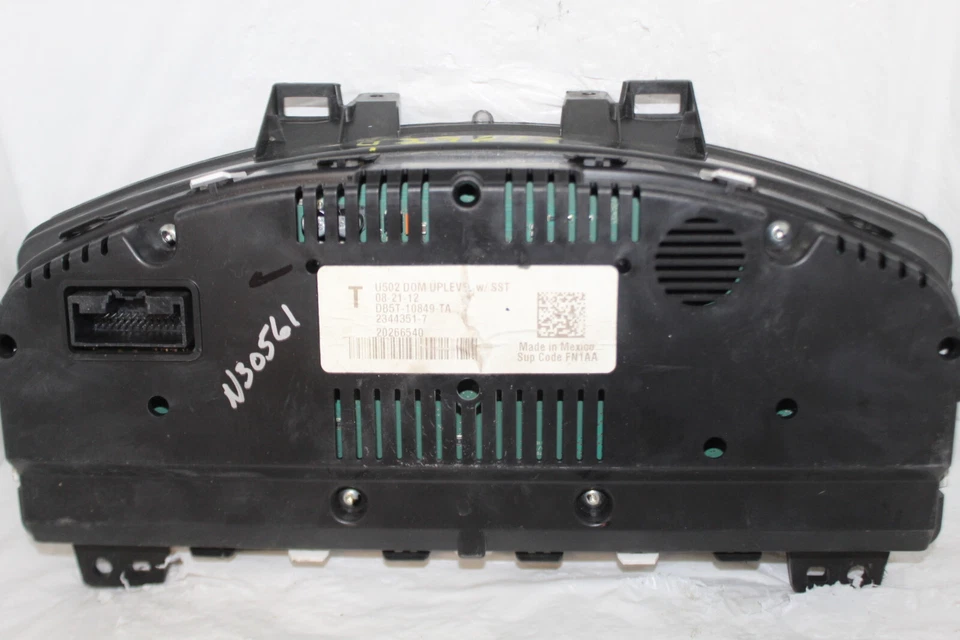 Cuadro de instrumentos velocímetro indicadores de panel Ford Explorer 2013 125.433 millas Foto 2 de 4