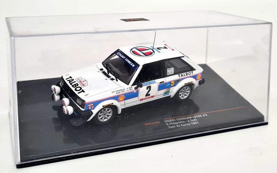 Coche modelo a escala diecast Ixo 1/43 Talbot Sunbeam Lotus #2 Tour De Corse Rally '81 Foto 3 de 4
