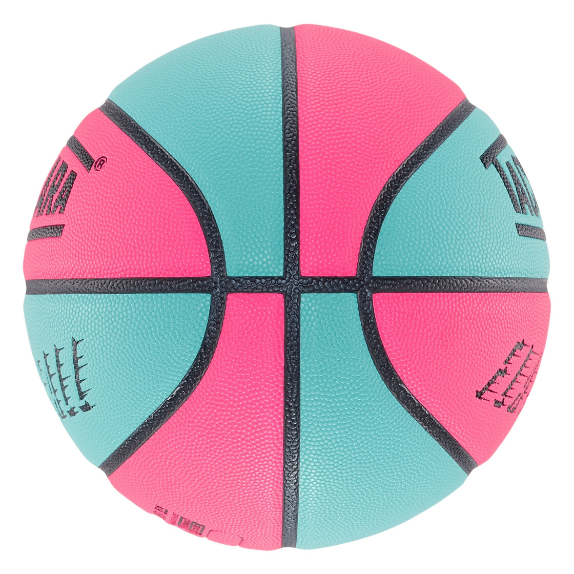 TACHIKARA FLASHBALL ライトアクア　 バスケットボール TACHIKARA BASKETBALL FLASHBALL Hot Pink x Light Aqua Size 7