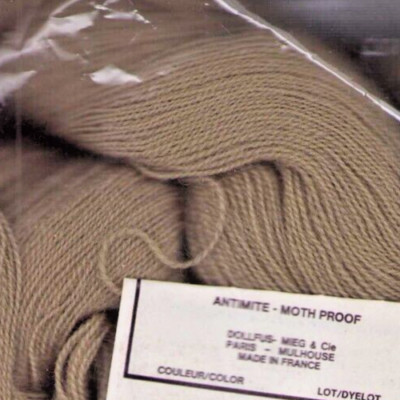 DMC Broder Medicis Tapestry 100% Wool Taupe 8308 Lot 11553 50g RARE Threads