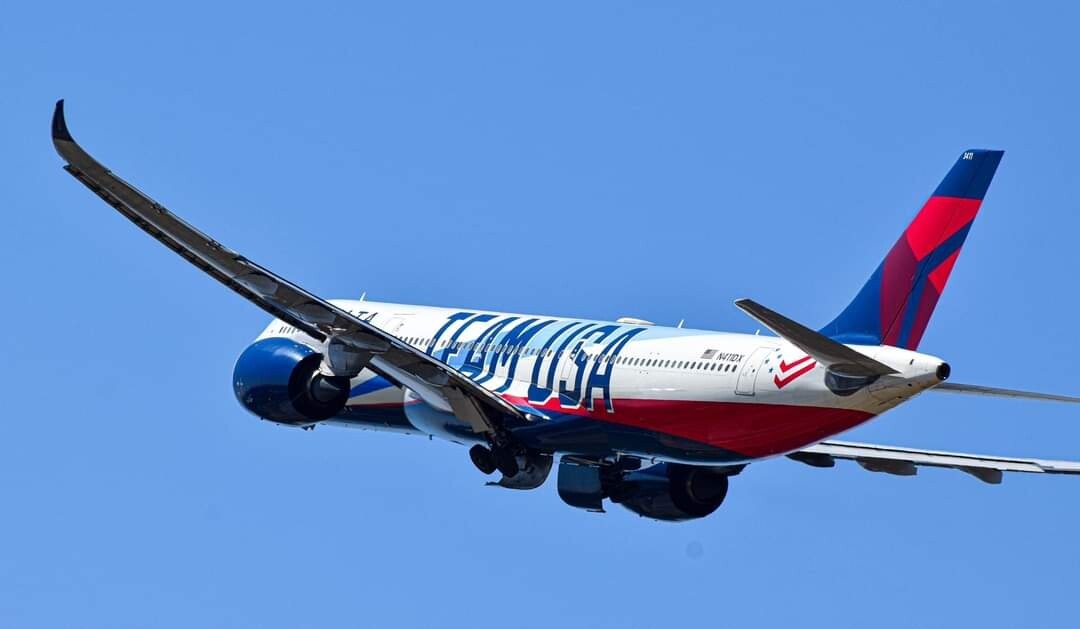 Gemini jets 1/200 デルタ航空 Team USA記念モデル Gemini jets 1/200