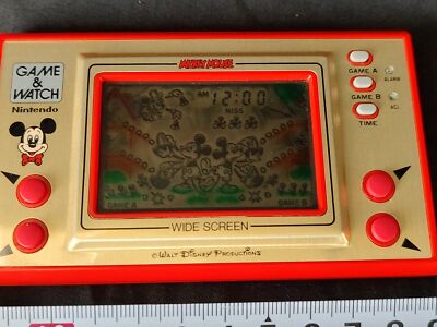 Vintage Nintendo Game & Watch Mickey Mouse. Handheld game, Working