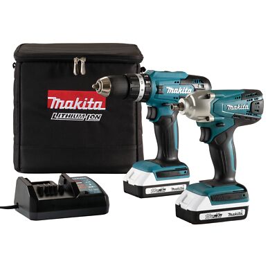 Makita Cordless Combo Kit DK18922AX2 Soft Carry Bag On Box Only