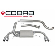 Vauxhall Astra J VXR Resonated Cat Back Cobra Sport Exhaust VX24