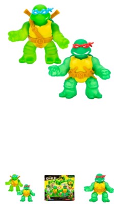 Goo Jit Zu Teenage Mutant Ninja Turtles Leonardo Raphael Brand New Never Opened