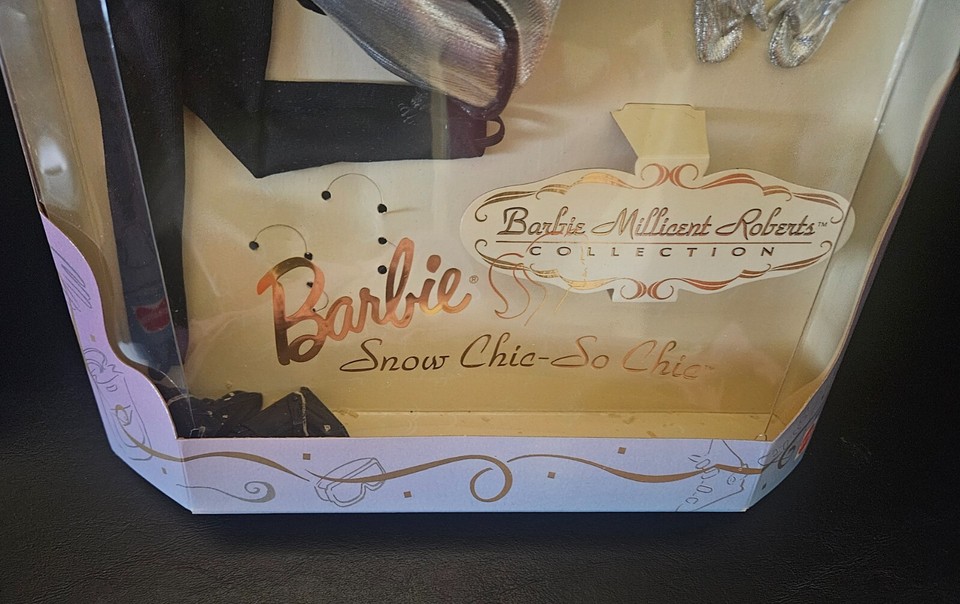 Lot - (2) LE Barbie Millicent Roberts Collection Snow Chic-So Chic