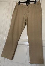 Men?s beige cotton trousers size 32  from Lyle & Scot