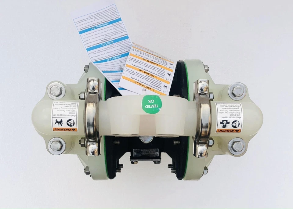 Ingersoll Rand Aro 6661A3-344-C Air Operated Double Diaphragm Pump 1" PP - Image 3 of 4