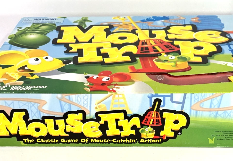 Hasbro Mouse Trap Board Game Hasbro Mensa for Kid Classic - New - Image 3 of 4