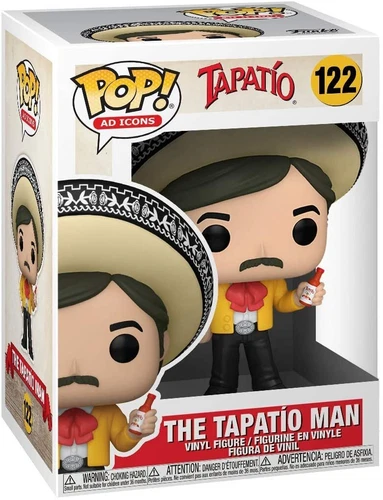 FUNKO POP! AD ICONS: TAPATIO - TAPATIO MAN 122 54697 VINYL FIGURE NEW IN STOCK
