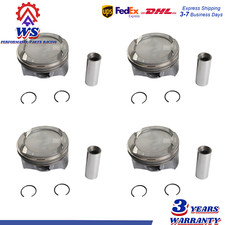 Pistons Kit 82mm For Volvo S60 S90 V60 V90 Xc40 Xc60 Xc90 B4204t 2.0t 2014-2020