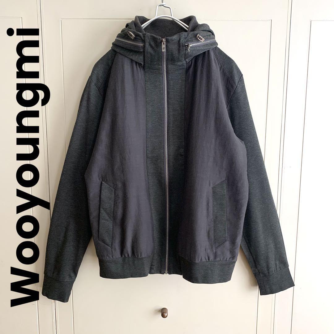 Wooyoungmi - Mixed Material Switch Design Jacket M | eBay
