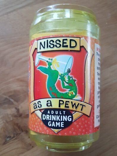 Cheatwell Games &#039;Nissed as a Pewt&#039; Adult Drinking Game