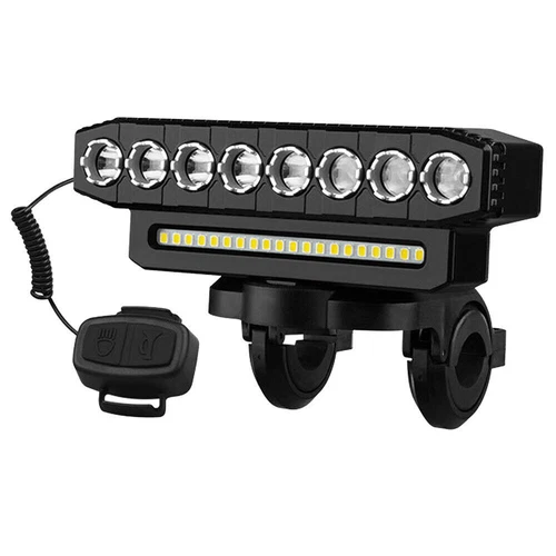 Bicycle Front Headlight Super Bright LED Bike Light USB Rechargeable Waterproof - Bild 11 von 16