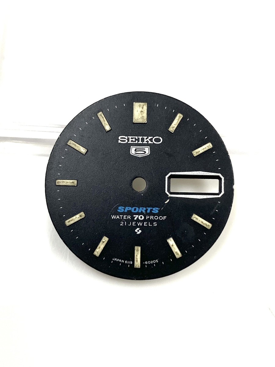 Genuine Vintage Seiko 5 Sports 6119-6020 21 Jewels Automatic 27.5