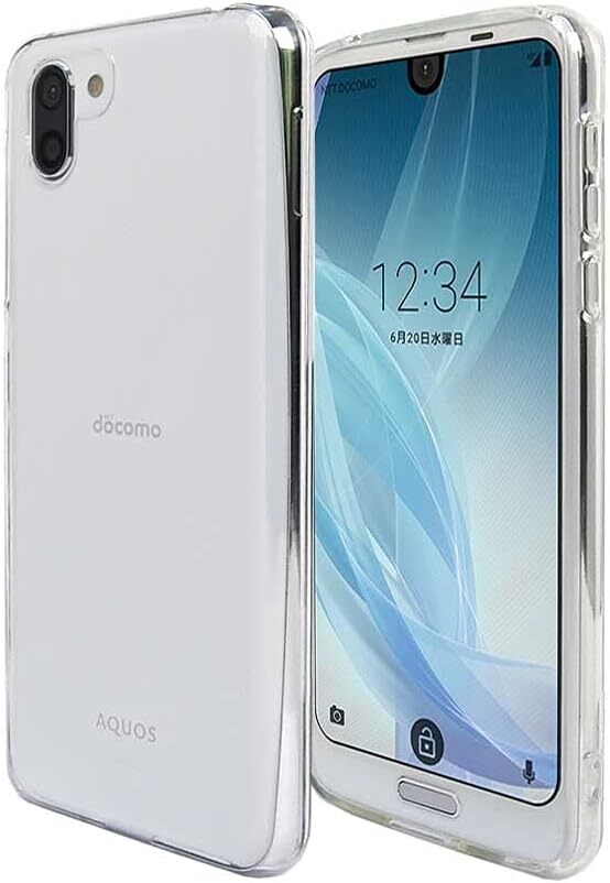 AQUOS R2 SH-03K/ SHV42/ 706SH Smartphone Case Clear Cover