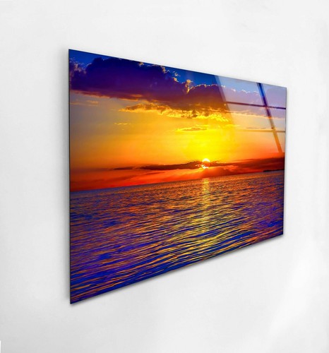 Arte de pared de vidrio Pretty Sunset - Imagen 5 de 9