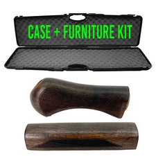 Walnut Furniture Kit  Hard Plastic Case For Mossberg Shockwave 590 Model
