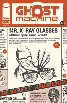 GHOST MACHINE #1 (One Shot) Cover M Variant Mr X-Ray Ad Graphic 2024