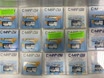 C MAP NT+ ELECTRONIC CHARTS BLACK - MULTIPLE COVERAGE AREAS ON THIS LISTING