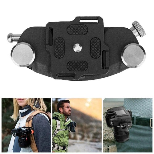 Camera Clip Waist Belt Quick Metal Release Backpack Holster Hanger Quick Strap
