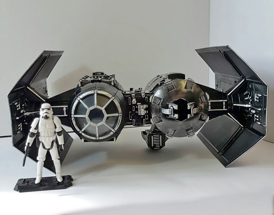 Void Hammer — Custom TIE Bomber (3.75” Hand-Painted One-Off