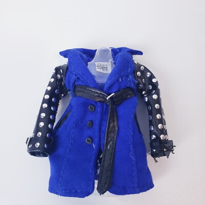 RAINBOW SHADOW HIGH TOP - UMA VANHOOSE BLACK BLUE SILVER TRENCH COAT JACKET